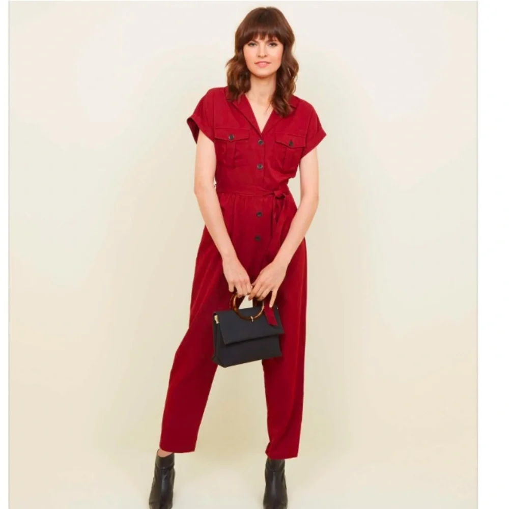 Newlook Short Sleeve Jumpsuit - Picture 1 of 11